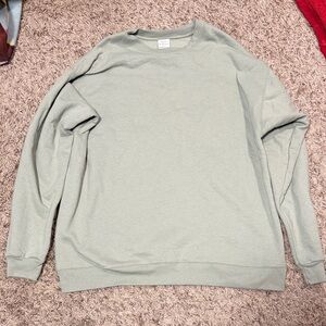 Hanes Men's Soft Gray Crewneck Sweater